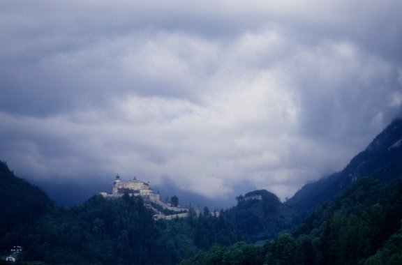 Hohenwerfen in the distance