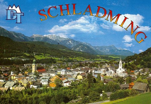 Schladming postcard