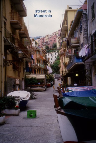 street in Manarola