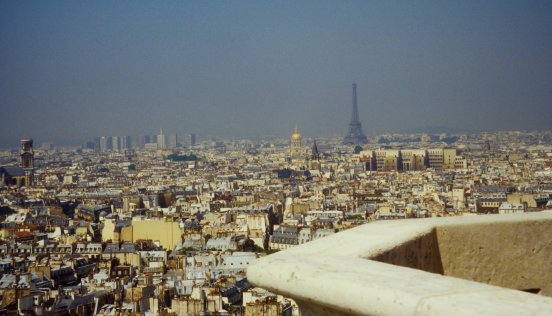 view from Notre Dame