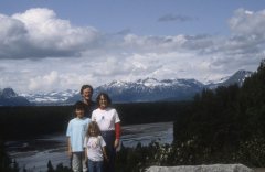 our family in Alaska