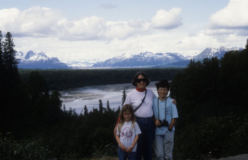 family near Denali