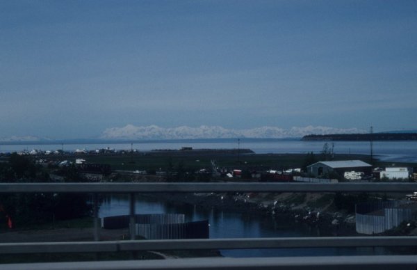 volcanoes across the inlet