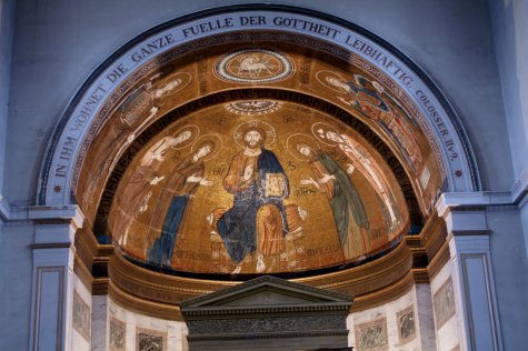 mosaics in the Friedenkirche