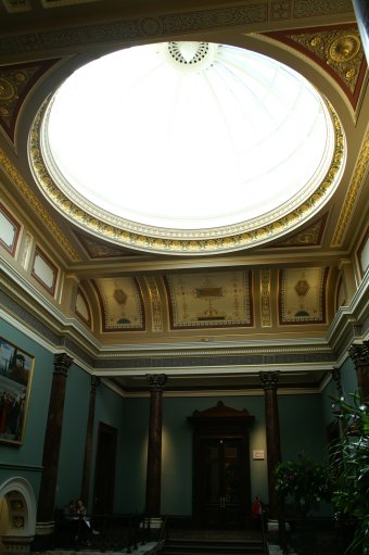 National Gallery lobby dome