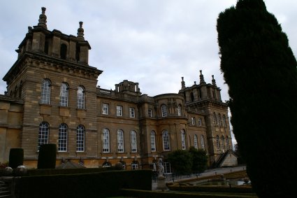 back of castle
