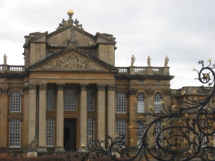 front of castle detail