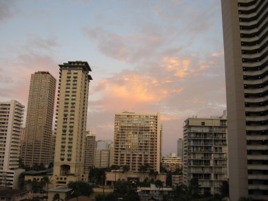 Honolulu sunrise