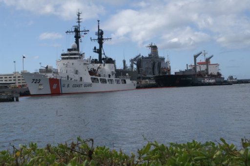 Ships in the harbor