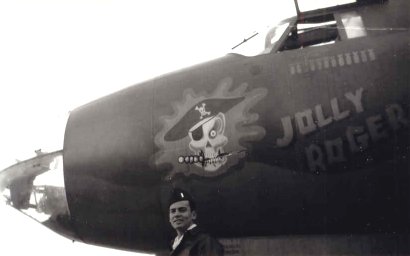 Billy with Jolly Roger