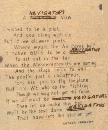 Navigator poem