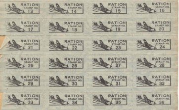 ration stamps