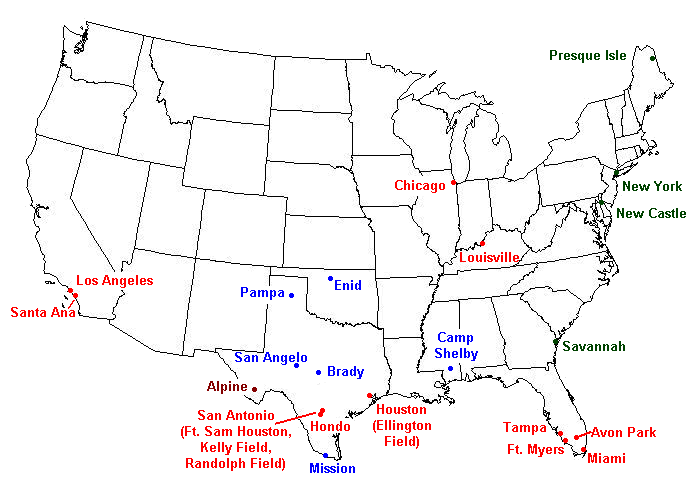 map of USA