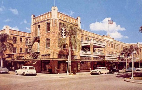 Jacaranda Hotel postcard