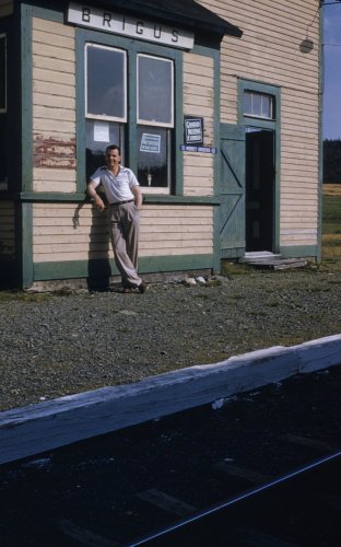 Billy at RR station