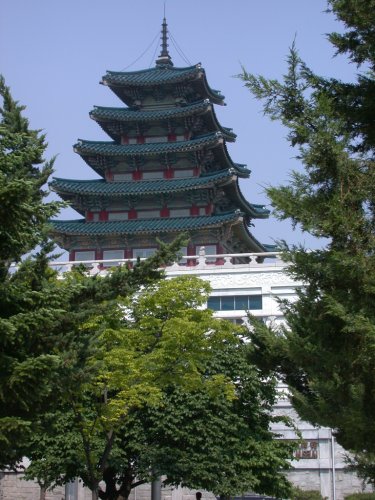 large pagoda-like builidng