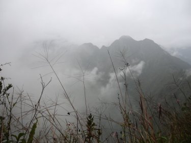 Mountains in the mist