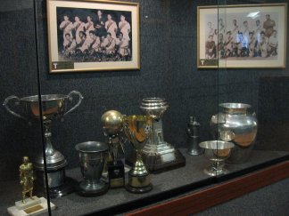 Peruvian soccer trophies