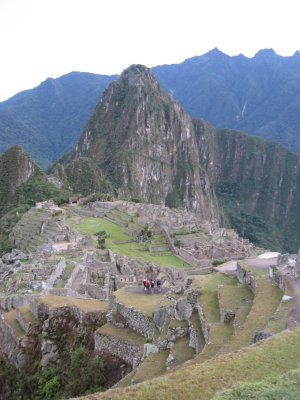 Machu Picchu at sunrise