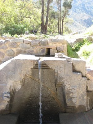 Ollantaytambo fountain