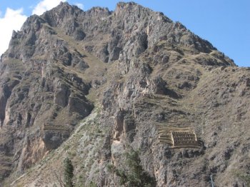 Strutures across the valley