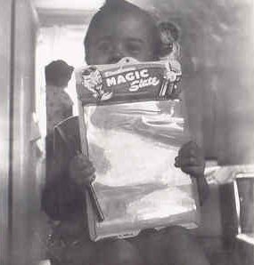 Joan with magic slate