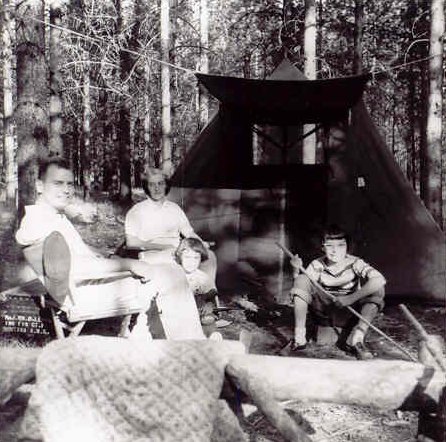 Family camping