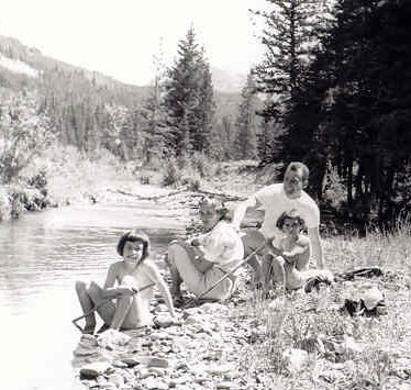 At the stream