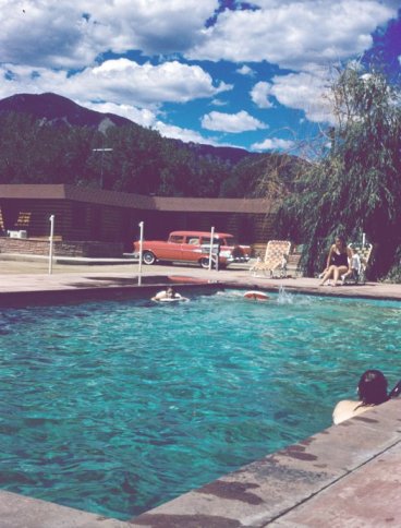 Motel pool