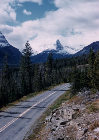 Road in the mountains