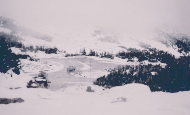 Snowy road