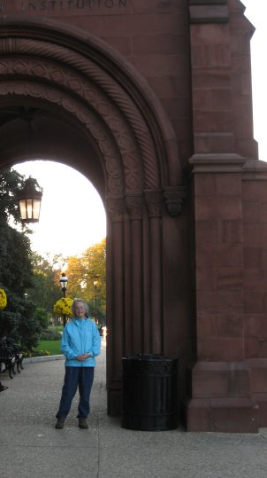Kathleen at the Smithsonian