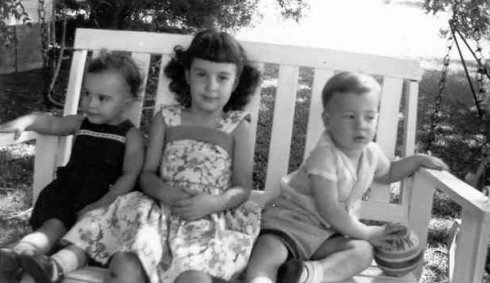 in a chair swing