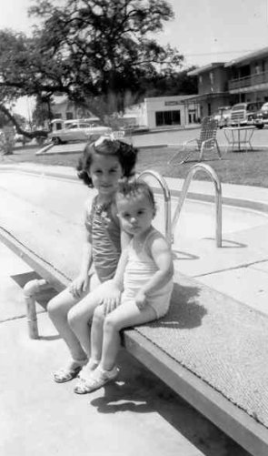 at a pool