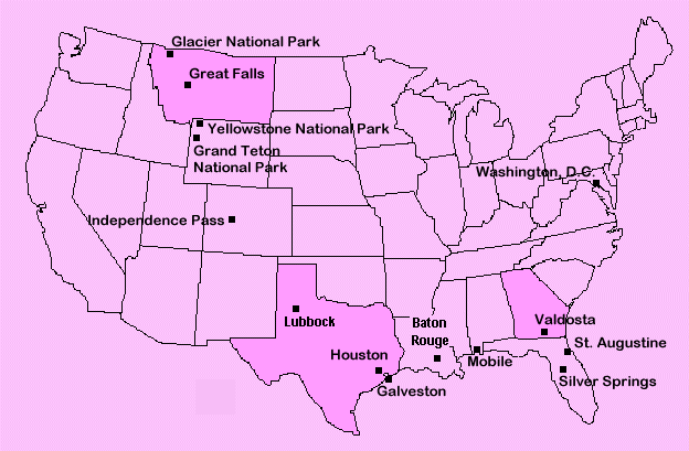 US map