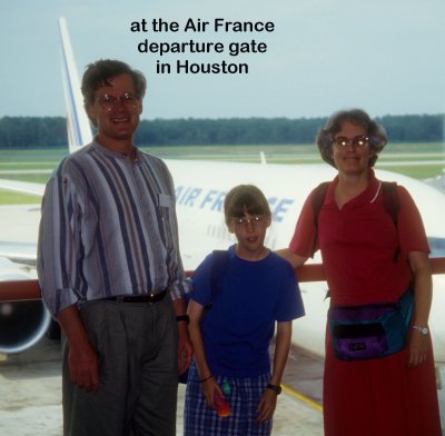 at the airport