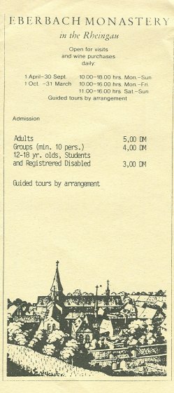 Eberbach brochure