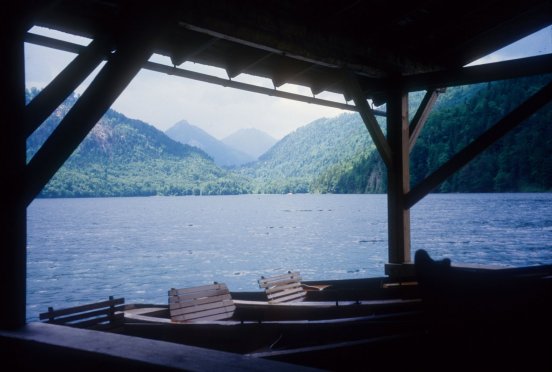 lake near Neuschwanstein