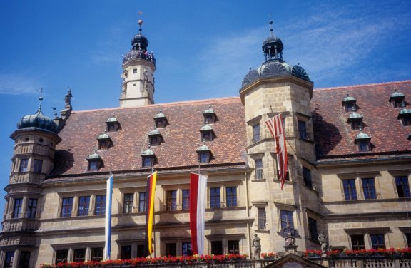 builidings on the square