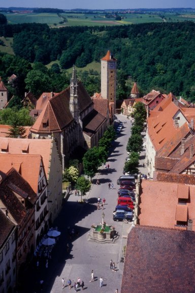 view from the tower