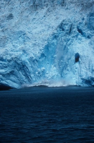 glacier calving