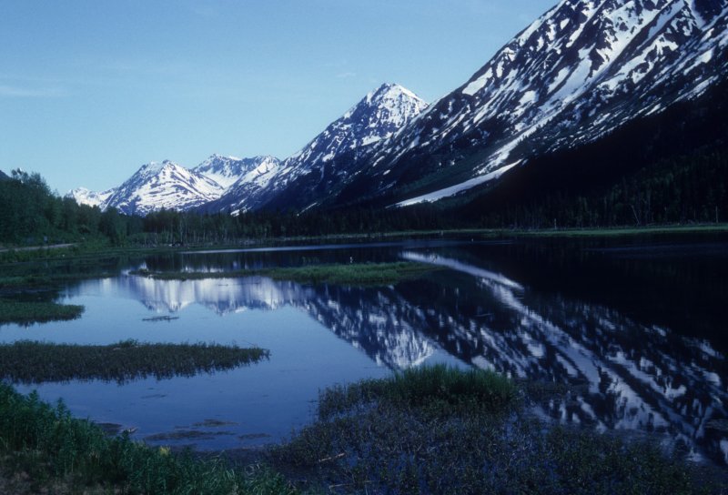 lake at Exit Glacier