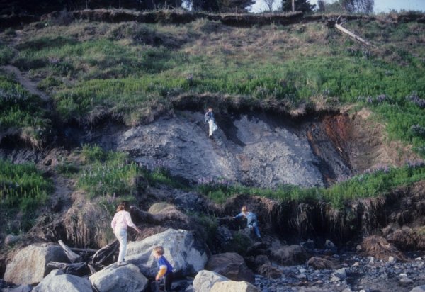kids on the rocks