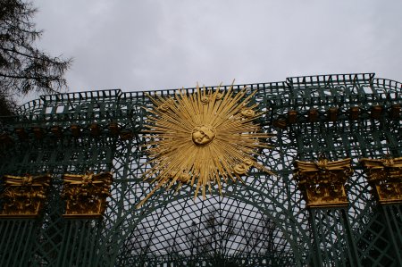 Sans Souci gazebo detail