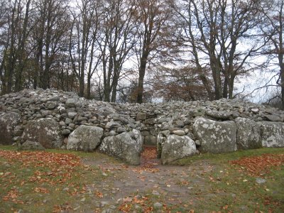 Clava Cairns structure