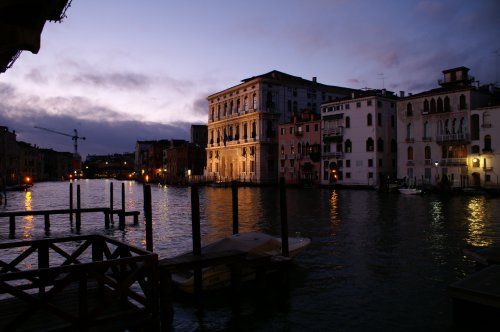 Grand Canal at dusk