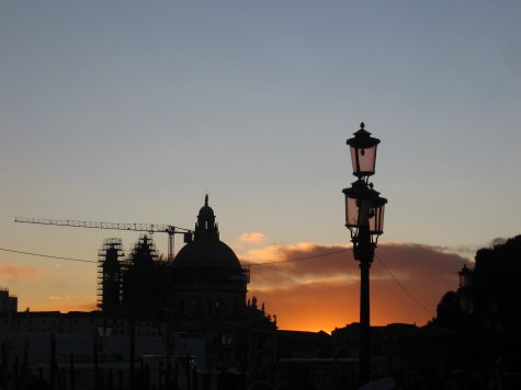 Santa Maria Salute at dusk