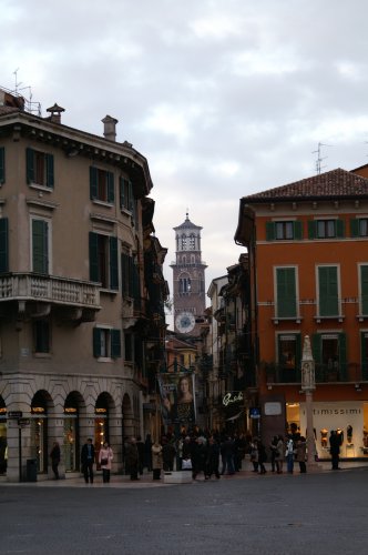 looking toward Lamberti Tower