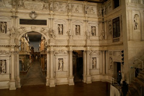 Teatro Olimpico stage