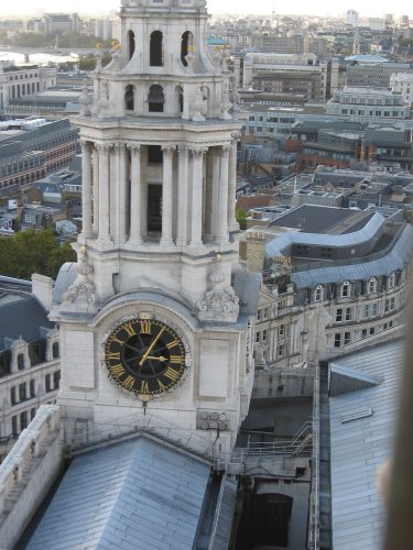 clock tower: 3:05
